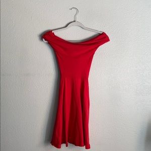 Red cocktail/former dress